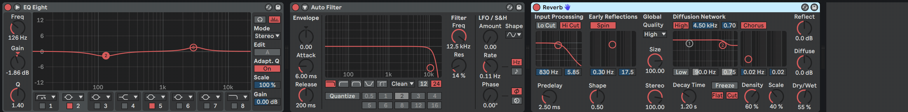 Ableton Compressor Eq Sidachain Listen On