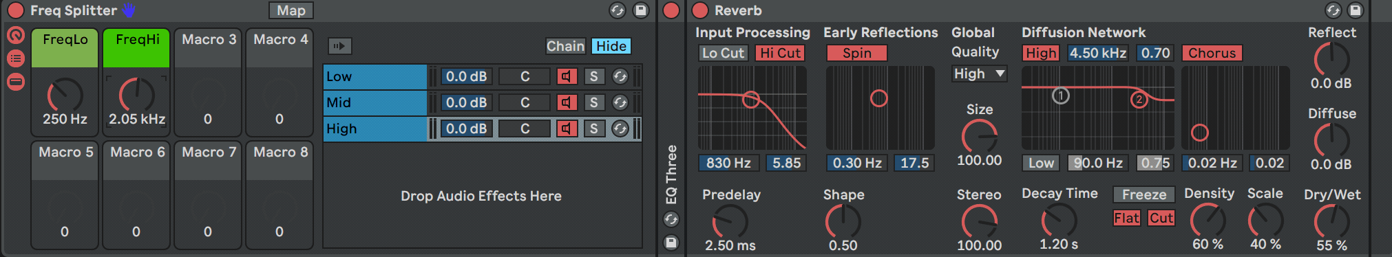 სიხშირეების ცვლა