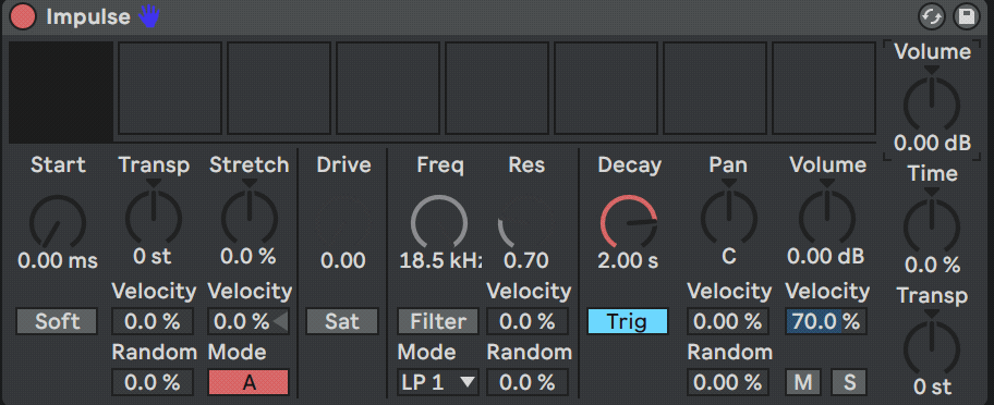 იმპულსის სიმძლავრის დაწევა