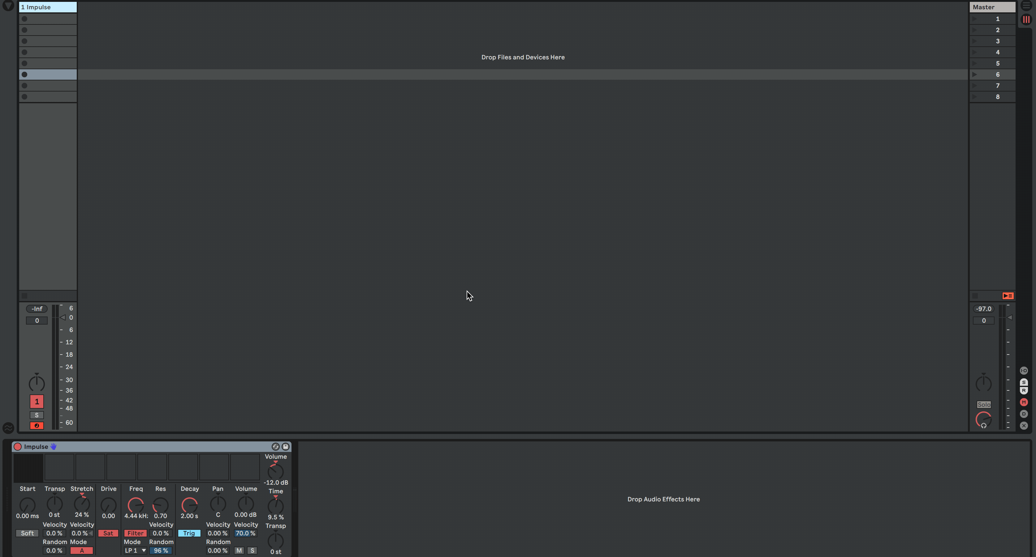 აუდიო არხების შექმნა