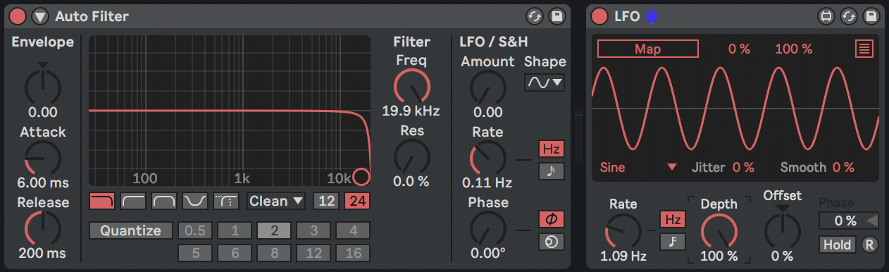 სიხშირის ლფოზე მიბმა