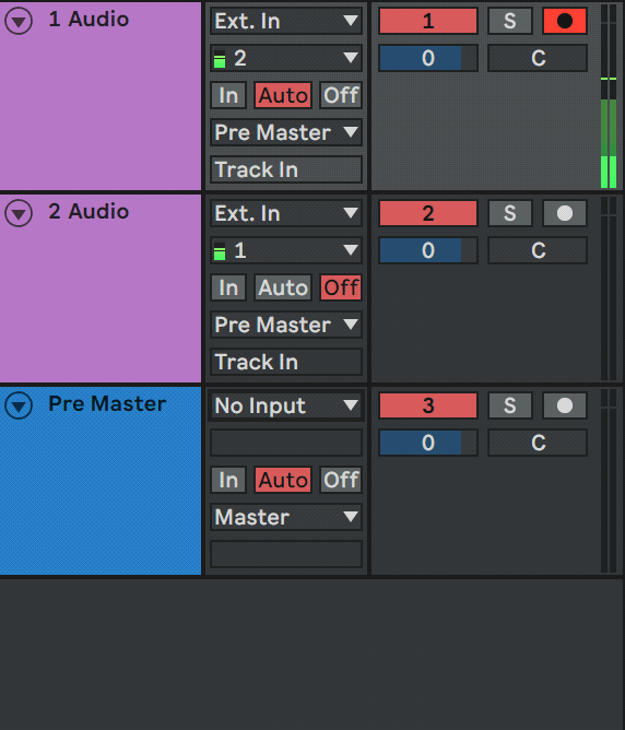 in ზე გადართვა
