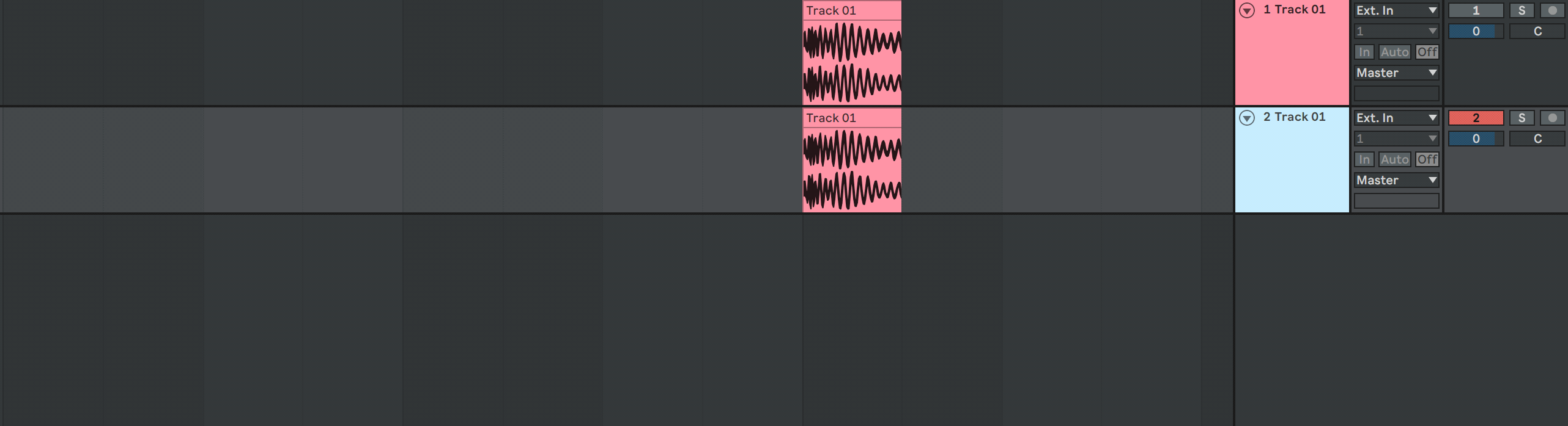 აუდიო არხის შექმნა